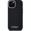 Karl Lagerfeld Case Fw Metal Plate Magsafe For Iphone 15 Black - (KLHMP15SPGMSRPK)