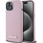 Karl Lagerfeld Case Fw Metal Plate Magsafe For Iphone 15 Pink - (KLHMP15SPGMSRPP)