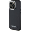 Karl Lagerfeld Case Fw Metal Plate Magsafe For Iphone 15 Pro Black - (KLHMP15LPGMSRPK)