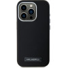 Karl Lagerfeld Case Fw Metal Plate Magsafe For Iphone 15 Pro Black - (KLHMP15LPGMSRPK)