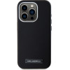 Karl Lagerfeld Case Fw Metal Plate Magsafe For Iphone 15 Pro Max Black - (KLHMP15XPGMSRPK)