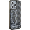 Karl Lagerfeld Case Liquide Glitter Monogram Gradient For Iphone 15 Pro Black - (KLHCP15LLKLGKCCK)