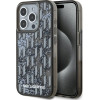 Karl Lagerfeld Case Liquide Glitter Monogram Gradient For Iphone 15 Pro Max Black - (KLHCP15XLKLGKCCK)