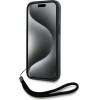 Karl Lagerfeld Case Saffiano Athleisure Stripes Cord For Iphone 15 Pro Max Red - (KLHCP15XPAMSCNSR)
