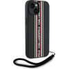 Karl Lagerfeld Case Saffiano Athleisure Stripes Cord For Iphone 15 Red - (KLHCP15SPAMSCNSR)
