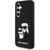 Karl Lagerfeld S24 Fe S721 Black Hardcase 3D Rubber Karl&Choupette - (KLHCS24FE3DRKCNK)