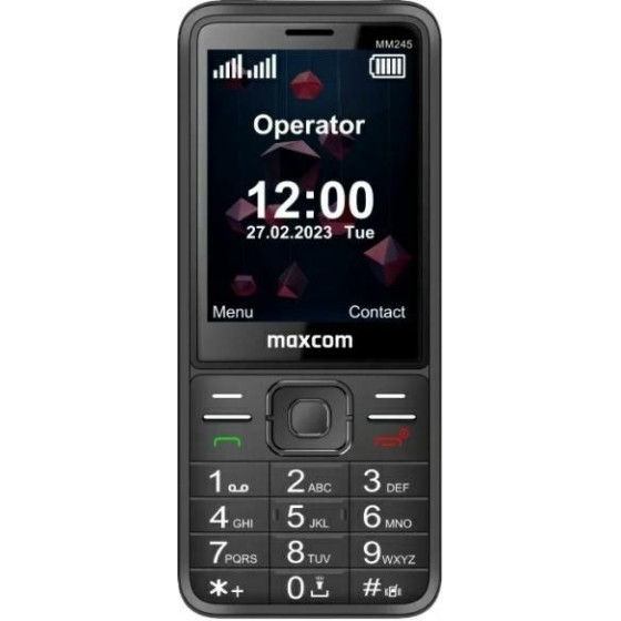 MaxCom 4G czarny/Black - (MM245)