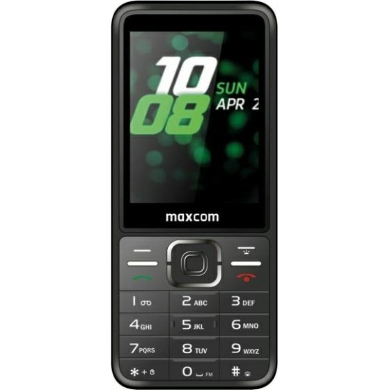 MaxCom Dualsim czarny/Black - (MM244 SE)