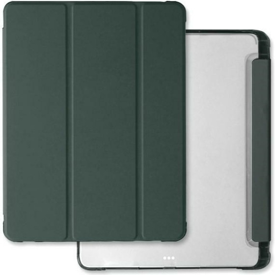 Mercury Clear Back Cover Ipad Pro 11(2024) ciemnozielony/Dark green