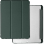 Mercury Clear Back Cover Ipad Pro 13(2024) ciemnozielony/Dark green