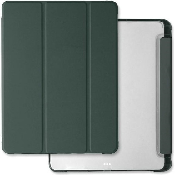 Mercury Clear Back Cover Ipad Pro 13(2024) ciemnozielony/Dark green