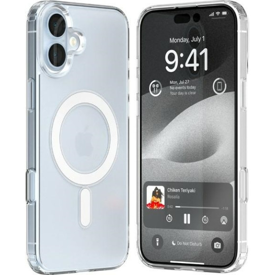 Mercury Etui Magsafe Jelhard Iphone 16PLus 6,7'' transparent
