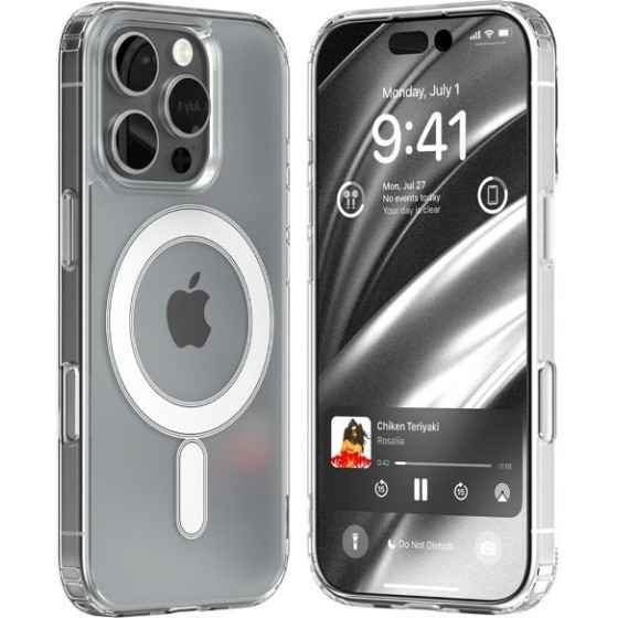 Mercury Etui Magsafe Jelhard Iphone 16PRo 6,3'' transparent