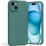 Mercury Magsafe Semi-Silicone Iphone 15 Plus 6,7'' Zielony /green
