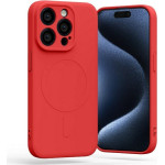 Mercury Magsafe Semi-Silicone Iphone 15 Pro 6,1'' Czerwony /red