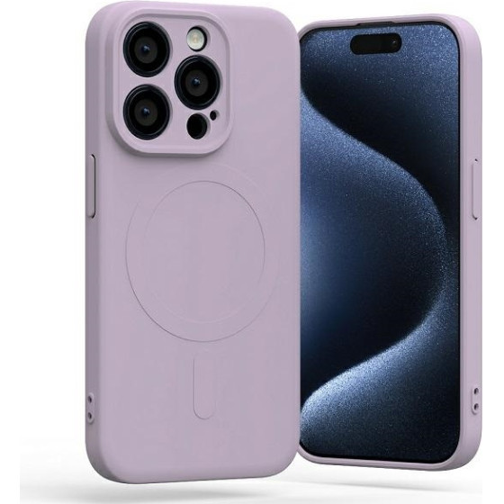 Mercury Magsafe Semi-Silicone Iphone 15 Pro 6,1'' Liliowy Fiolet /Lilac purple