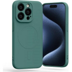 Mercury Magsafe Semi-Silicone Iphone 15 Pro 6,1'' Zielony /green