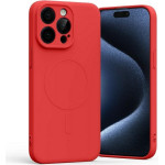 Mercury Magsafe Semi-Silicone Iphone 15 Pro Max 6,7'' Czerwony /red