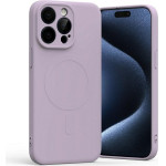 Mercury Magsafe Semi-Silicone Iphone 15 Pro Max 6,7'' Liliowy Fiolet /Lilac purple