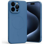 Mercury Magsafe Semi-Silicone Iphone 15 Pro Max 6,7'' Niebieski /blue