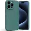 Mercury Magsafe Semi-Silicone Iphone 15 Pro Max 6,7'' Zielony /green