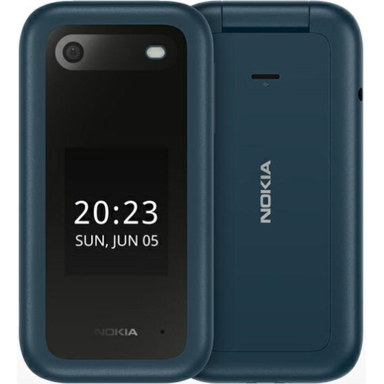Nokia 2660 Ds + Baza Ladujaca (Cradle)niebieski/Blue TA-1469 - (MG-NO-P224)