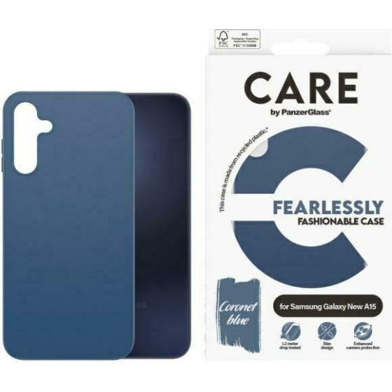 PanzerGlass Care By Fashion Case Sam A16 / A16 5G Blue - (3804)