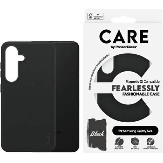 PanzerGlass Care By Fashion Qi Case Sam S24 Black - (1166)