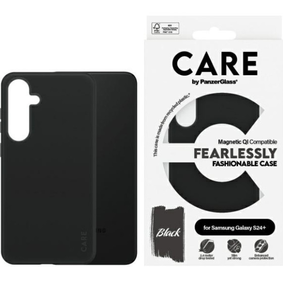 PanzerGlass Care By Fashion Qi Case Sam S24+ Black - (1167)