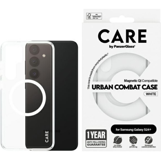 PanzerGlass Care By Flagship Qi Case Sam S24+ Transparent - (1154)