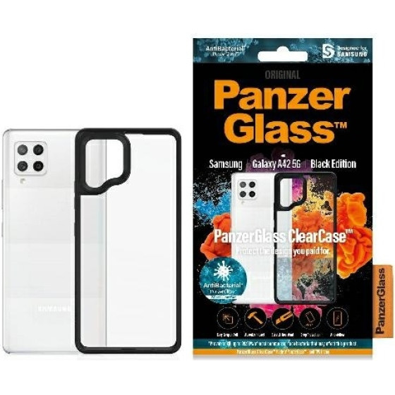 PanzerGlass Clearcase Samsung A42 5Gczarny/Black - (0294)