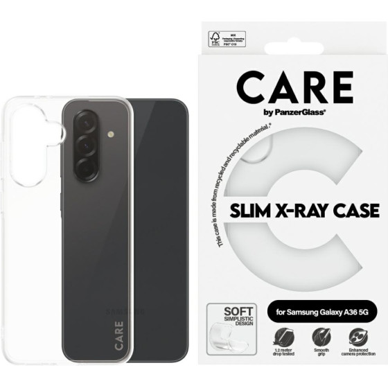 PanzerGlass Etui Care By Fashion X-Ray Do Samsung Galaxy A36 5G Przezroczysty - (CRRFAXRG38083)