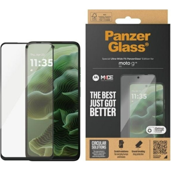 PanzerGlass Motorola Moto g35 5G Screen Protection Ultra-Wide Fit - (6596)