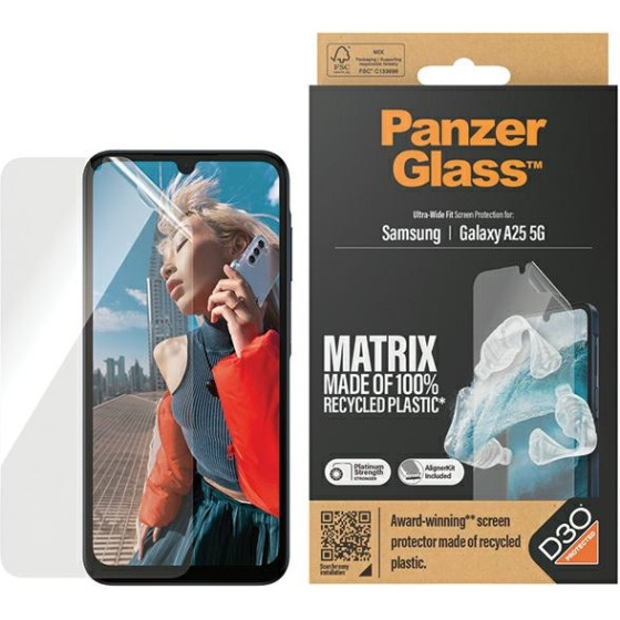PanzerGlass Ultra-Wide Fit Sam A25 5GA256 D3O Screen Protection - (7360)