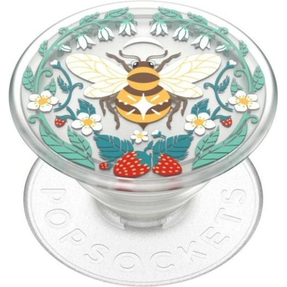 PopSockets Plantcore Grip Bee Boho Phone Grip And Stand - (806486)
