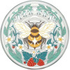 PopSockets Plantcore Grip Bee Boho Phone Grip And Stand - (806486)