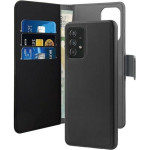 Puro Wallet Detachable Samsung A72 5GA726/A72 Lte A725 2w1 czarne/Black - (SGA72BOOKC3BLK)