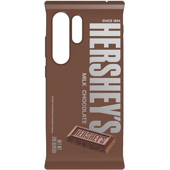 Samsung Case Hershey`s Milk Chocolate Snack For Galaxy S25 Ultra Brown - (GP-FPS938SBBAW)