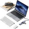 Usams Adapter Hub 10w1 3xUsb 3.0/TF/SD/USB-C/HDMI/RJ45/Vga PD100W szary/Tarnish (US-SJ644) - (SJ644HUB01)