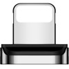 Usams Adapter Magnetyczny U28 Lightningbulk srebrny/Silver - (SJ325LNTA)