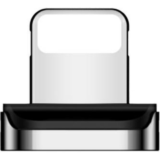 Usams Adapter Magnetyczny U28 Lightningbulk srebrny/Silver - (SJ325LNTA)
