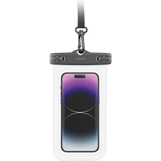 Usams Etui Wodoodporne 6.7'' IP68tRansparent (US-YD012) - (FSD1203)