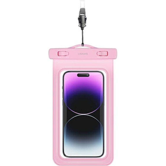 Usams Etui Wodoodporne 7'' YD011rozowy/Pink - (7FSD1103)