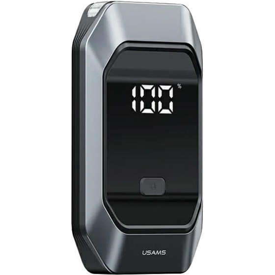 Usams Jumpstarter Powerbank 8000mAh+ Wbudowana Latarka czarny/Black (US-ZB284) - (ZB284ZDB01)