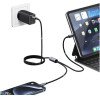 Usams Kabel 2w1 2xUSB-C 72W 1,2m Aluminum Alloy Data Cable Sufeng Series (US-SJ7 - (SJ740USB101)