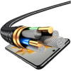 Usams Kabel 2w1 2xUSB-C 72W 1,2m Aluminum Alloy Data Cable Sufeng Series (US-SJ7 - (SJ740USB101)
