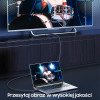 Usams Kabel Dp - Dp U74 2.0m czarny/Black 4K Hd (US-SJ531) - (SJ531HD01)