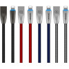 Usams Kabel Pleciony U-Light Lightningszary/Gray 1,2m IPZSUSB02 (US-SJ182) - (IPZSUSB01)