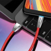 Usams Kabel Pleciony U-Light USB-Cczerwony/Red 1,2m (US-SJ184) - (TCZSUSB04)