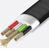 Usams Kabel Pleciony U-Light USB-Cczerwony/Red 1,2m (US-SJ184) - (TCZSUSB04)